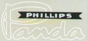Philips Panda Moped Fuel Tank Label
