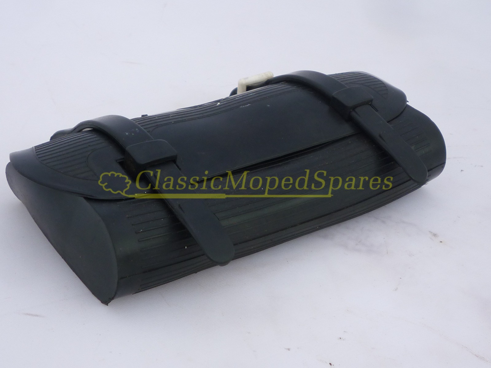 Rare Early Puch Moped Black Plastic Saddle Tool Bag - Image 2