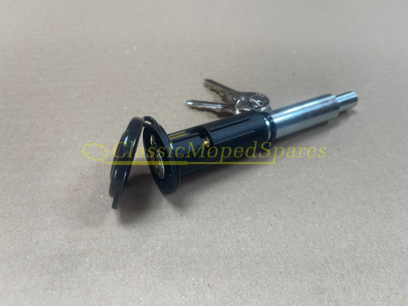 NEW Mobylette MBK 51 / 88 Anti Theft Lock Barrel with Keys (127mm)
