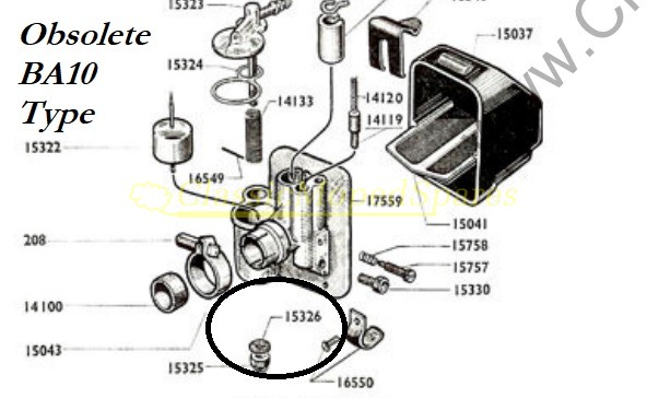 1 x Raleigh Moped Gurtner AR2 / BA10 Carburettor Lower Fibre Washer MMW248 - Image 4
