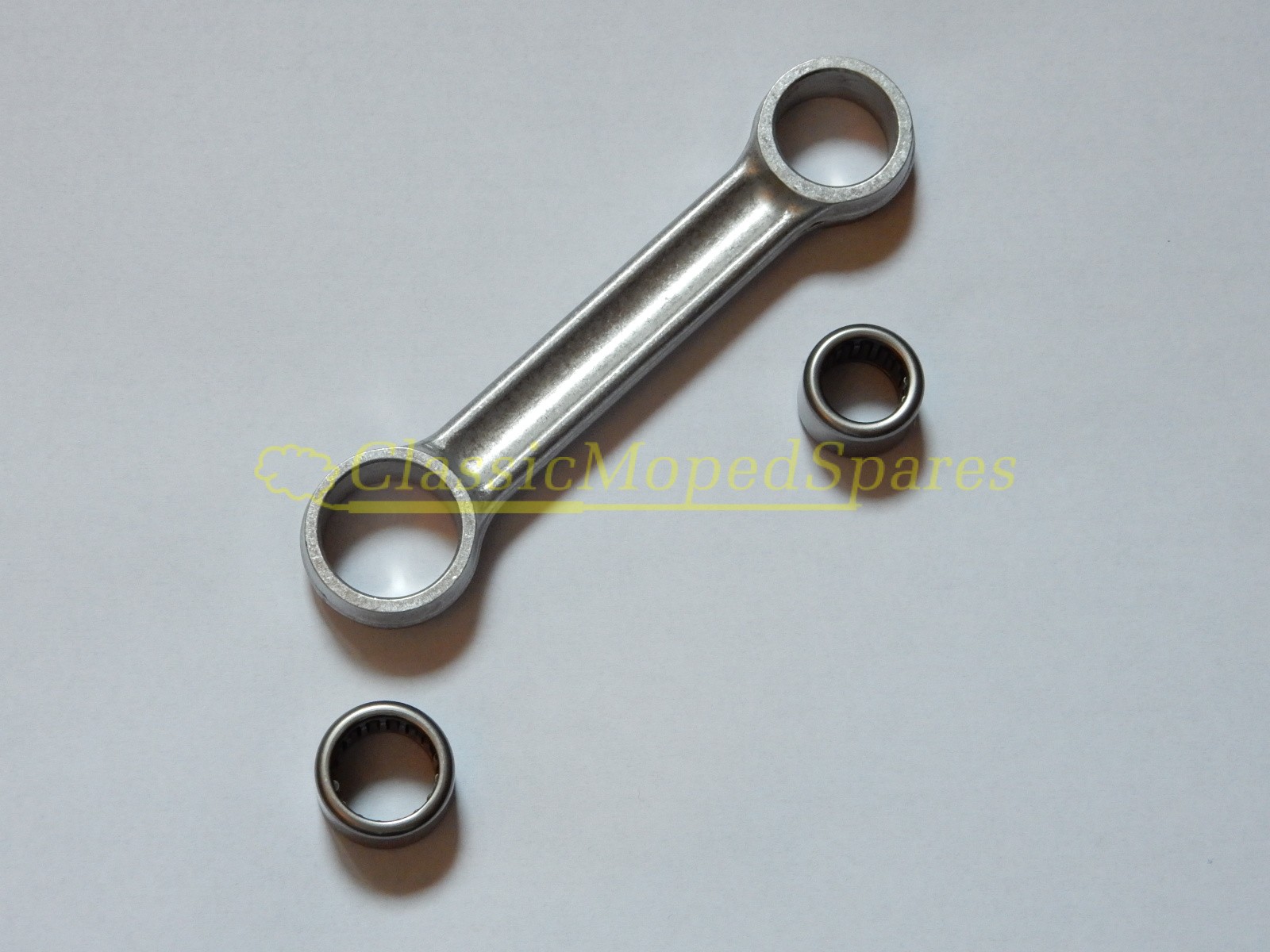 Velo Solex 2200, 3300, 3800 and more, Conrod Crank Shaft Arm Connecting Rod and Small End and Large Bottom Bearings