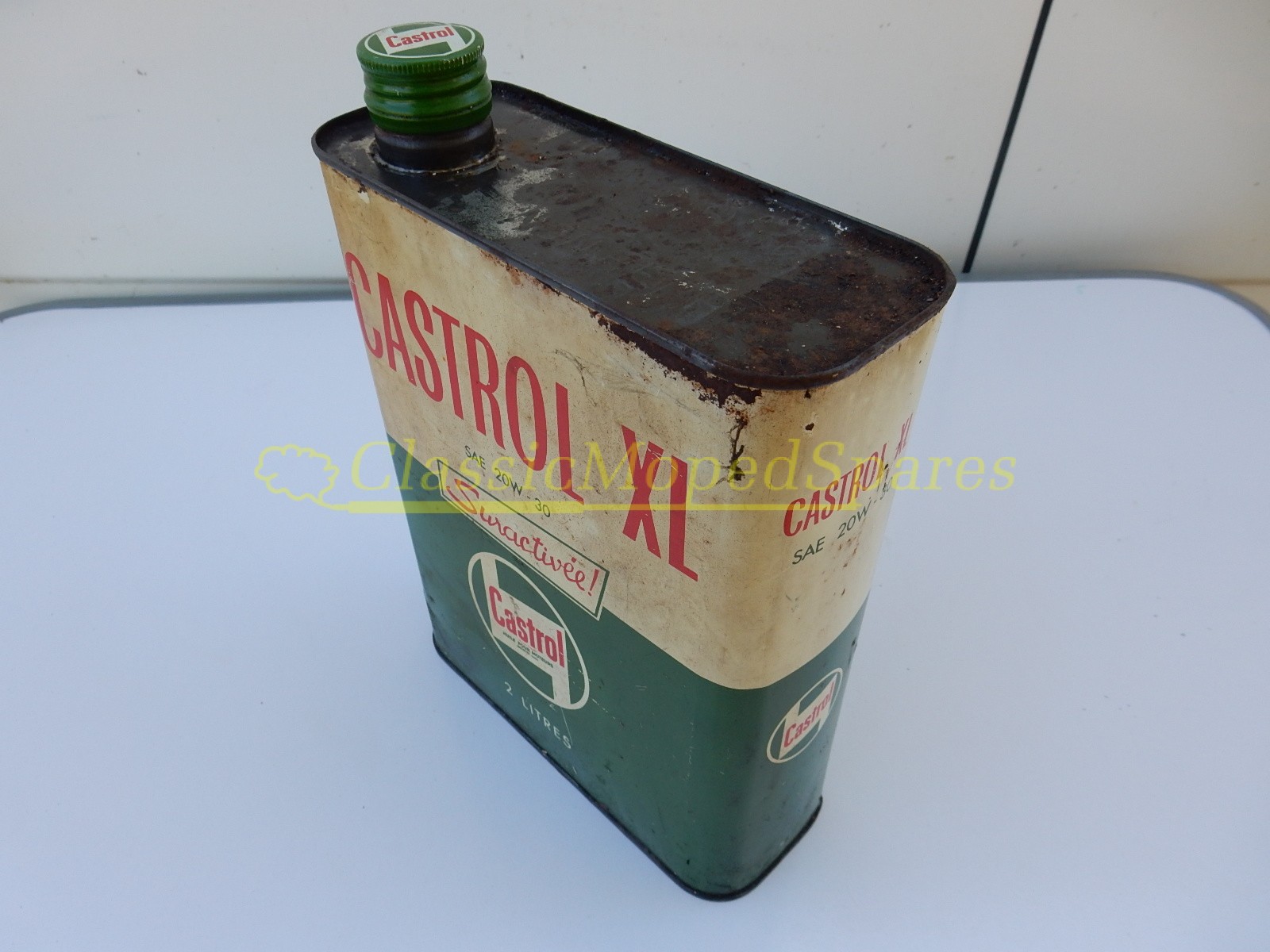 Velo Solex 3800 Castrol Motor Oil Petrol Gas Fuel Can (Limited Stock) - Image 6