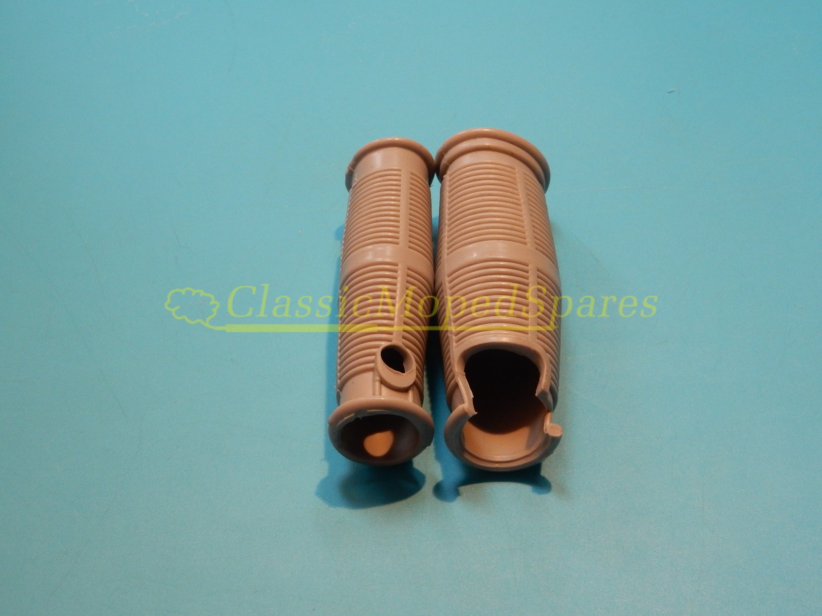 NEW Velosolex Solex 3800,5000,Micron Handlebar Grips in Light Grey - Image 2