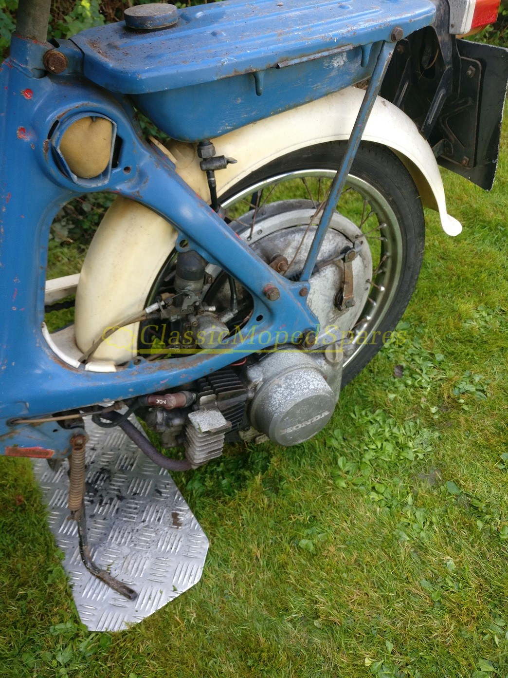 1967 Honda P50 (P25) Winged Wheel Moped 49cc NOW SOLD in Running Order for restoration - Image 3