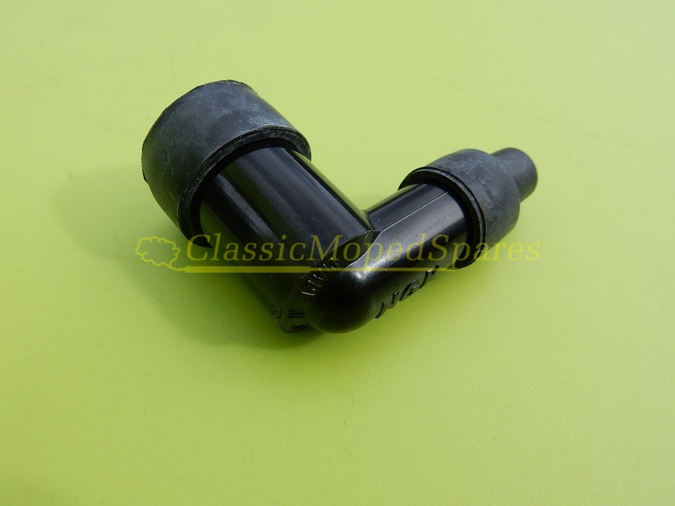 NGK PUSH ON Spark Plug Cap Cover for use with Mobylette, Motobecane, Motoconfort  HT Lead - Image 2