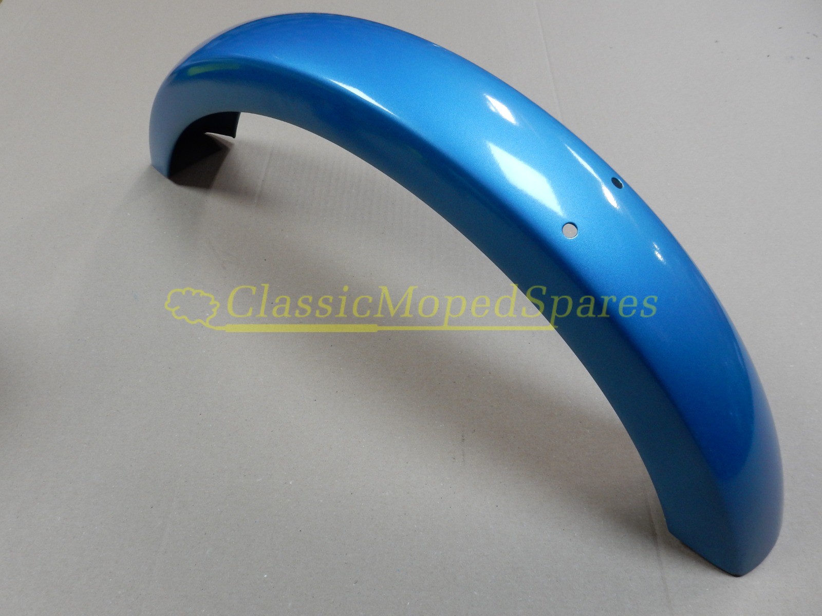 Motobecane Mobylette Series 40, H40, H40TS, H40VS Front Mudguard in Metallic Blue Part Number 22268 - Image 4