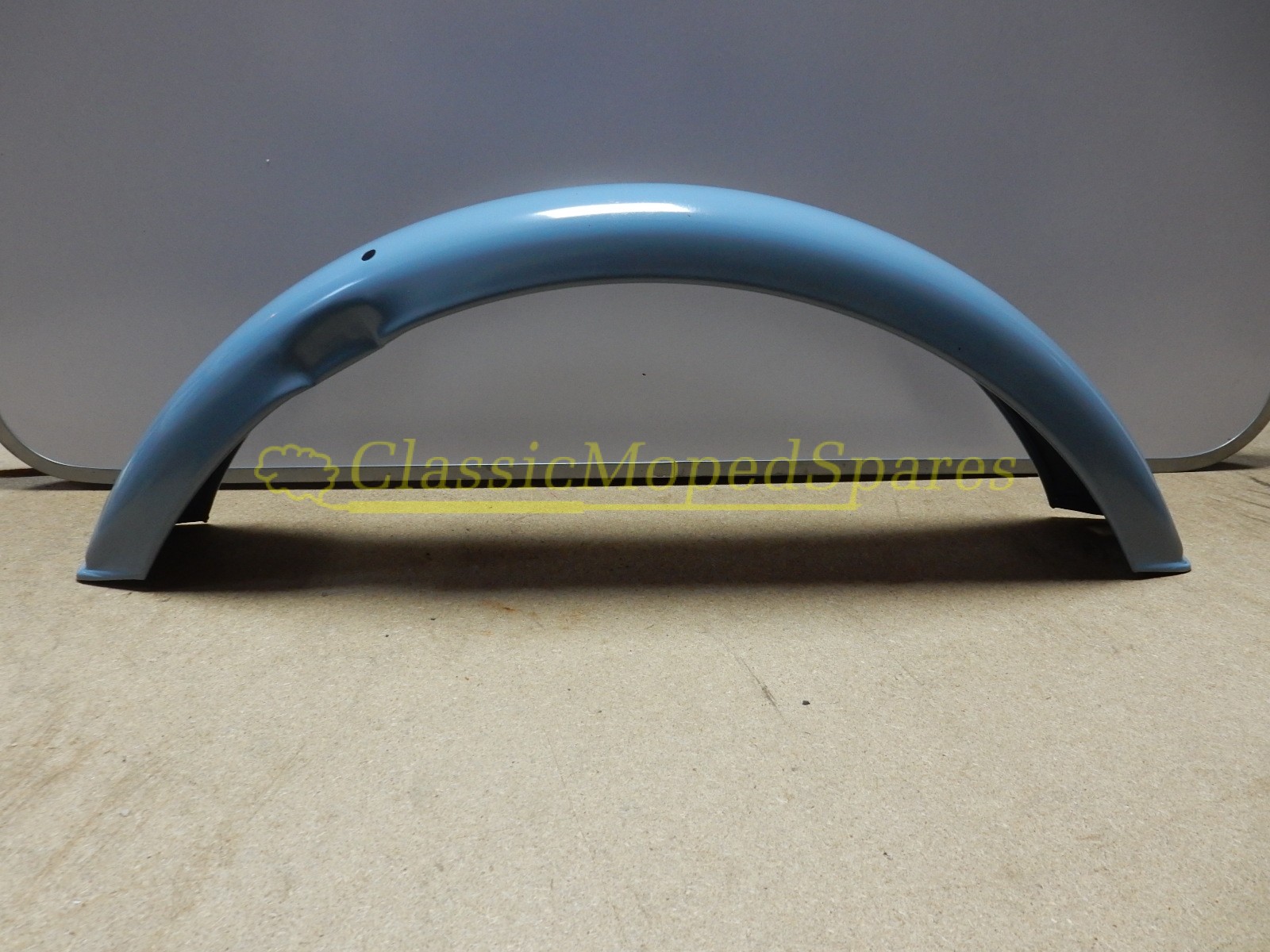 Mobylette Motobecane AV88, 881 Front Mudguard Fender in Blue (NEW Reproduced pressed metal) - Image 4