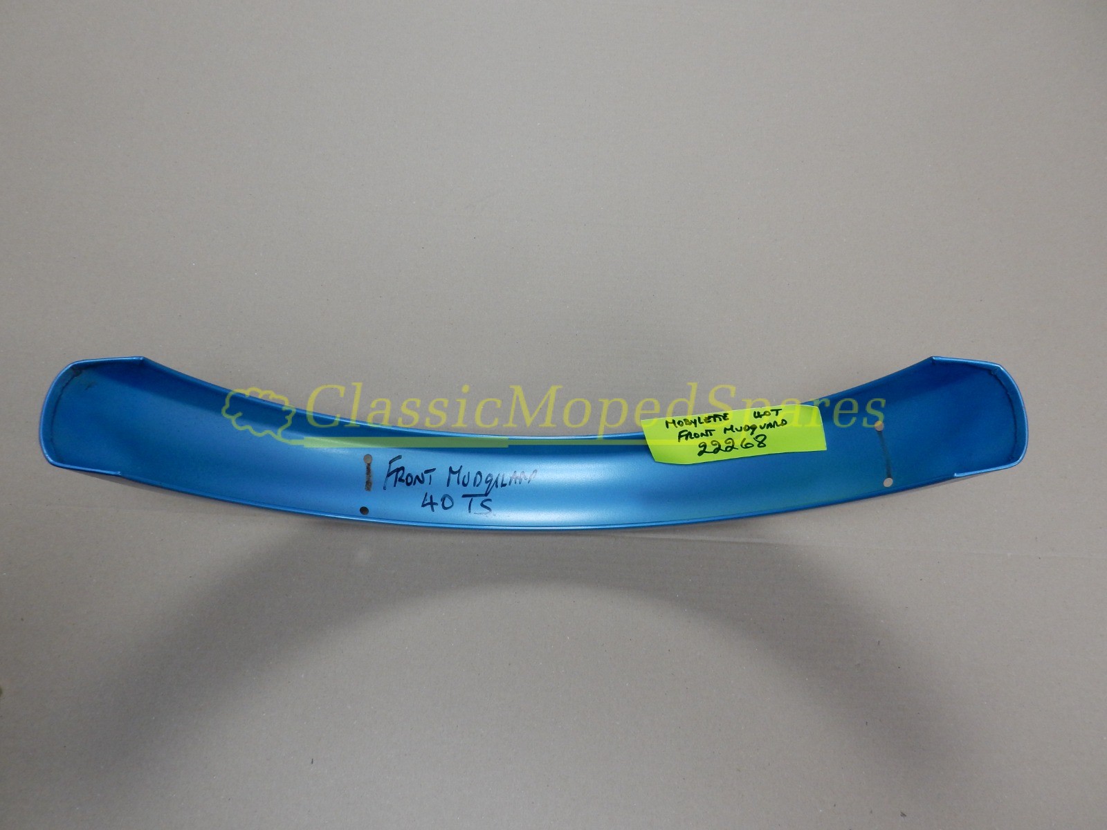 Mobylette Series 40, H40, H40TS, H40VS Front Mudguard in Metallic Blue Part Number 22268 - Image 7