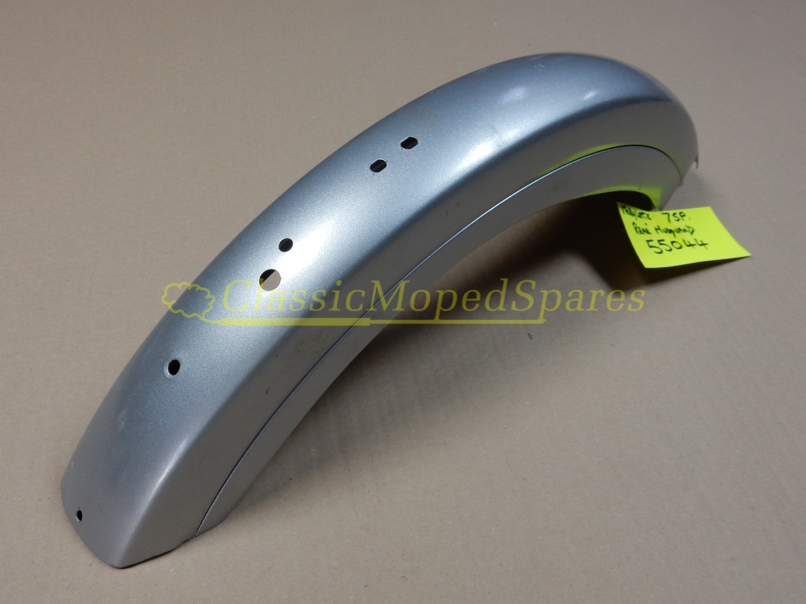 Mobylette Motobecane 75P Rear Mudguard Fender in Silver part 55044 - Image 2