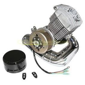 Mobylette MBK Engine AV7 replacement with Electronic Ignition with Exhaust and Variator - Image 2