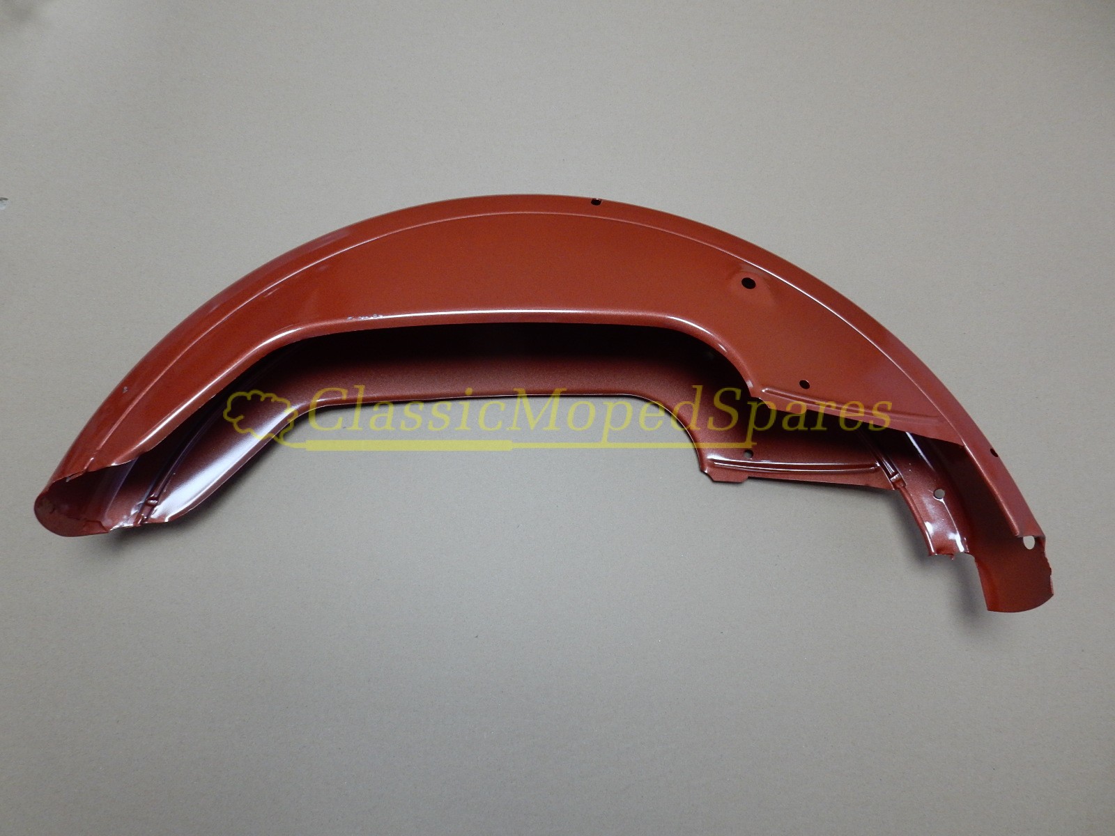 Mobylette Motobecane AV89 Bronze Rear Metal Mudguard Fender (NEW Replacement) - Image 2